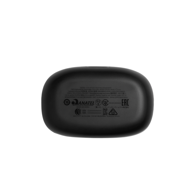 JBL Endurance Peak II - Black - Waterproof true wireless sport earbuds - Detailshot 5 image number null